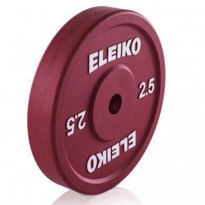 Диск олимпийский технический Eleiko 2,5 кг для тяжелой атлетики