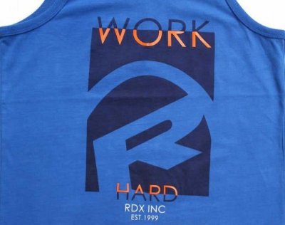 Майка тренировочная RDX (синяя)