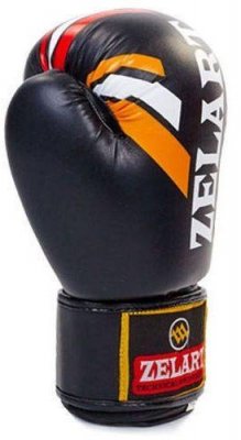 Боксерские перчатки Flex Zelart Sport (черный)