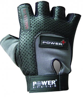 Перчатки для фитнеса Power System Power Plus BK-G