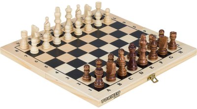 Шахматы, шашки набор настольных игр Torneo