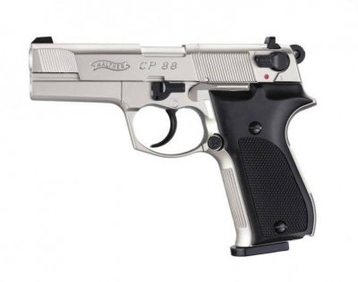Пневматический пистолет Walther CP88 nickel