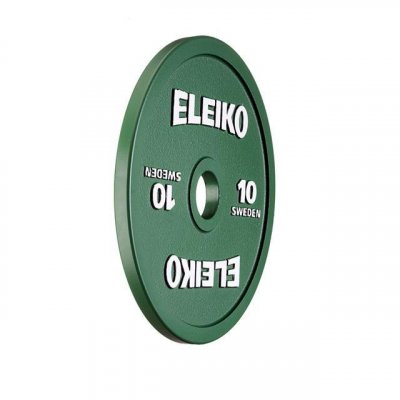Диск для соревнований по пауэрлифтингу Eleiko 10 кг