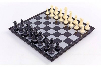 Шахматы, шашки, нарды 3 в 1 дорожные пластиковые магнитные Zelart Sport