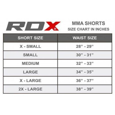 Шорты MMA Rdx Multi Gray