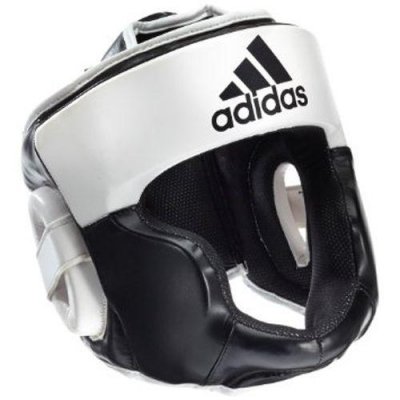Шлем боксерский Adidas Response (черно-белый)