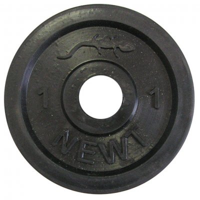Диск стальной обрезиненный  Newt Home 1 кг, диаметр - 30 мм