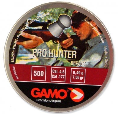 Пули Gamo Pro-Hunter (0.48 г, кал 4.5 мм) 250 шт