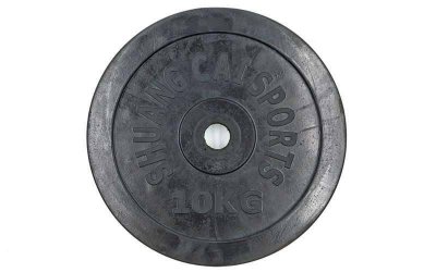 Блины (диски) обрезиненные Zelart Sport 30 мм 10 кг