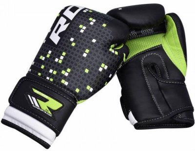Детские боксерские перчатки RDX Green