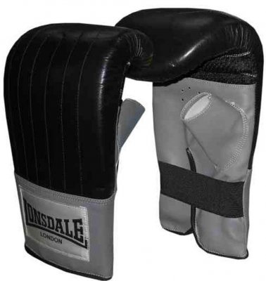 Снарядные перчатки Lonsdale Pro Leather Bag Mitt