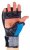 Перчатки для смешанных единоборств MMA Кожа MATSA ME-2011 (синие)