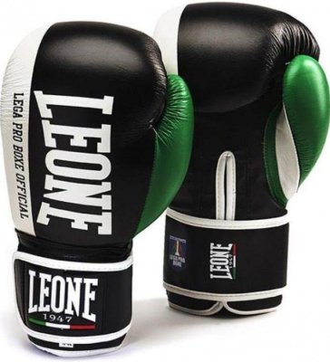 Боксерские перчатки Leone Contender Black