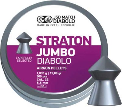 Пули JSB Diabolo Straton Jumbo (1.03 г, кал. 5.5 мм, 250 шт)