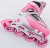 Роликовые коньки раздвижные Kepai F1-S4 (розовый)