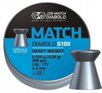 Пули JSB Match Diabio S100 (0.535 г, кал. 4.5 мм)