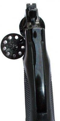 Револьвер флобера Ekol Python 3" черный/пластик)
