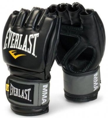 Перчатки MMA Everlast Pro Style Grappling (черные)