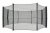 Защитная сетка для батута Kidigo Maroon (304 см)
