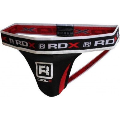 Защита паха с профессиональной ракушкой MMA RDX Red