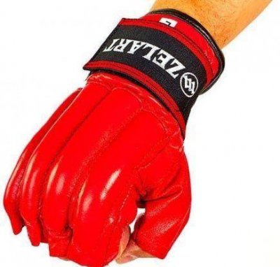 Снарядные перчатки (шингарды) Zelart Sport (красный)