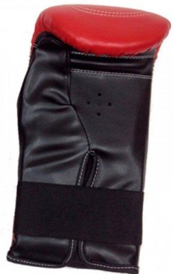 Перчатки снарядные Thai Professional BG6 Red кожа