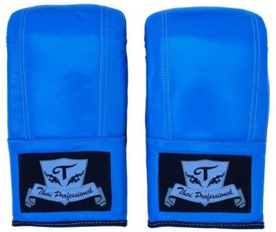 Перчатки снарядные Thai Professional BGA6 Blue