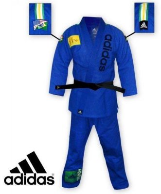 Кимоно Adidas JJ500 Rio Cut Blue