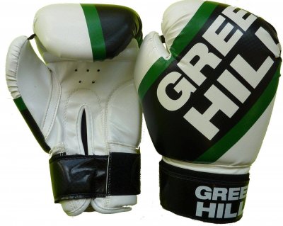 Боксерские перчатки PASSION (бело-черный)