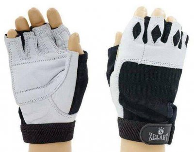 Перчатки для фитнеса Zelart Sport ZB-6168 (кожа)