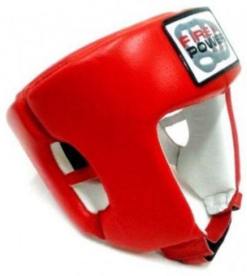 Шлем боксерский FirePower FPHGA2 Red