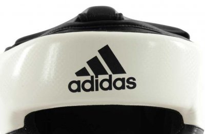 Шлем боксерский Adidas Response (черно-белый)