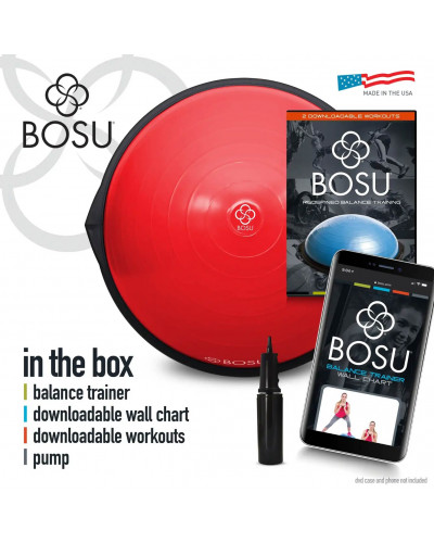 Балансувальна платформа Bosu Pro Balance Trainer Red/Black