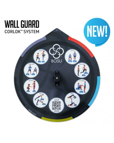 Балансировочная платформа Bosu Corlok Balance Trainer With Wall Mount