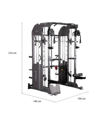 Силова рама HMS CYKLOP 4 SMITH MACHINE SEMI COMERCIAL