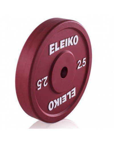 Диск олимпийский технический Eleiko 2,5 кг для тяжелой атлетики