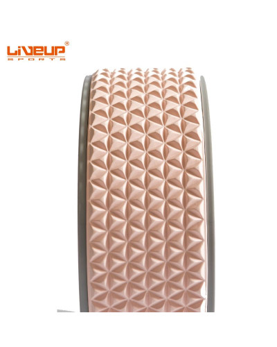 Колесо для йоги и фитнеса LiveUp YOGA RING 33х13 см розовый
