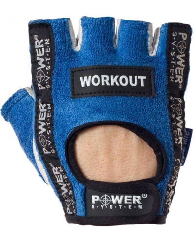 Рукавички для фітнесу Power System Workout BL