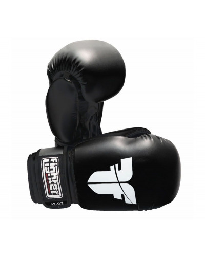 Боксерские перчатки Fighter Synthetic Basic Black