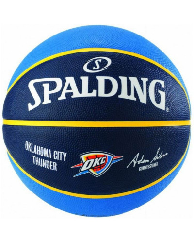 Мяч баскетбольный Spalding NBA Team Oklahoma CityI Thunder