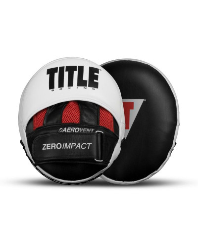 Лапы боксерские TITLE Zero Impact Rare Air Punch Mitts