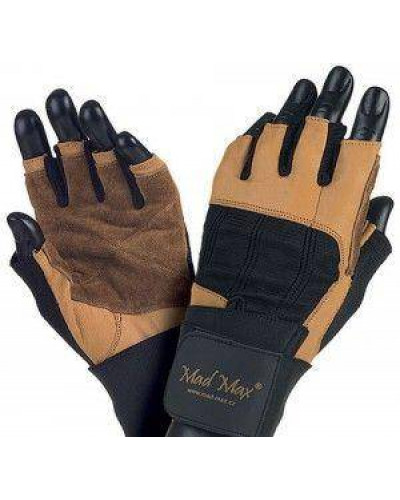 Перчатки для фитнеса Mad Max PROFESSIONAL MFG-269 Brown