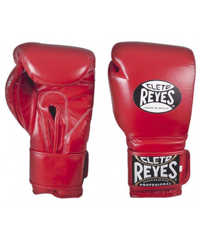 Тренировочные перчатки CLETO REYES Velcro Closure Training (красные)