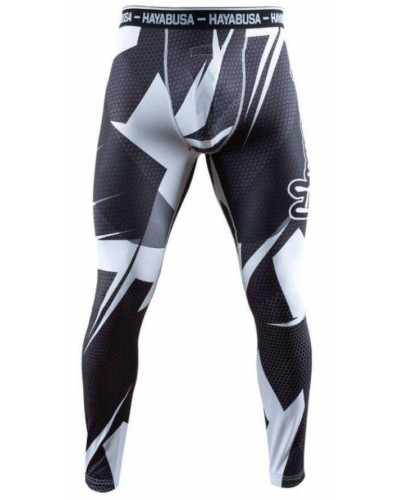 Компрессионные штаны Hayabusa Metaru White