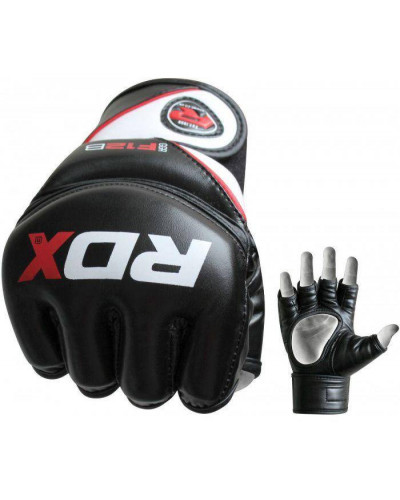 Перчатки ММА Rdx rex leather black
