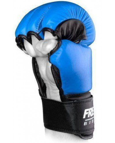 Перчатки для ММА Free-Fight FF-FG-1-BK синие