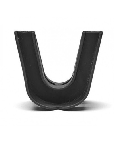 Капа боксерская Leone Double Black