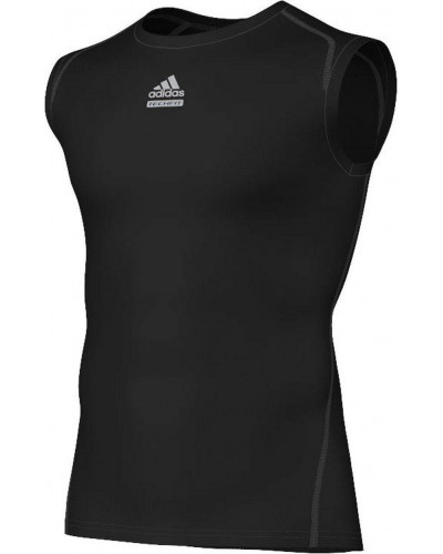 Компрессионная майка Adidas TF C&SL Techfit (черная)