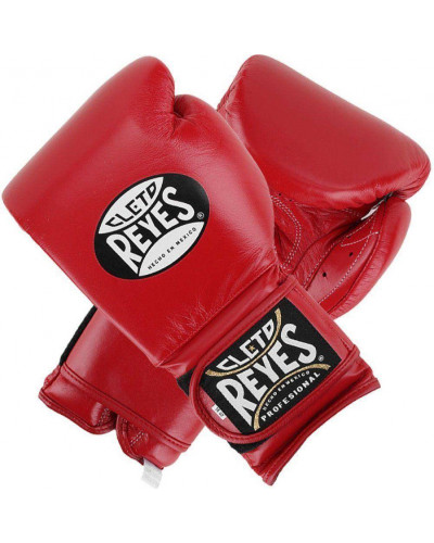 Тренировочные перчатки CLETO REYES Velcro Closure Training (красные)
