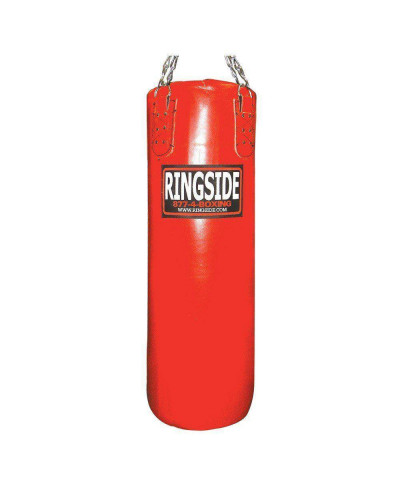 Мешок кожаный RINGSIDE - 42 кг красный